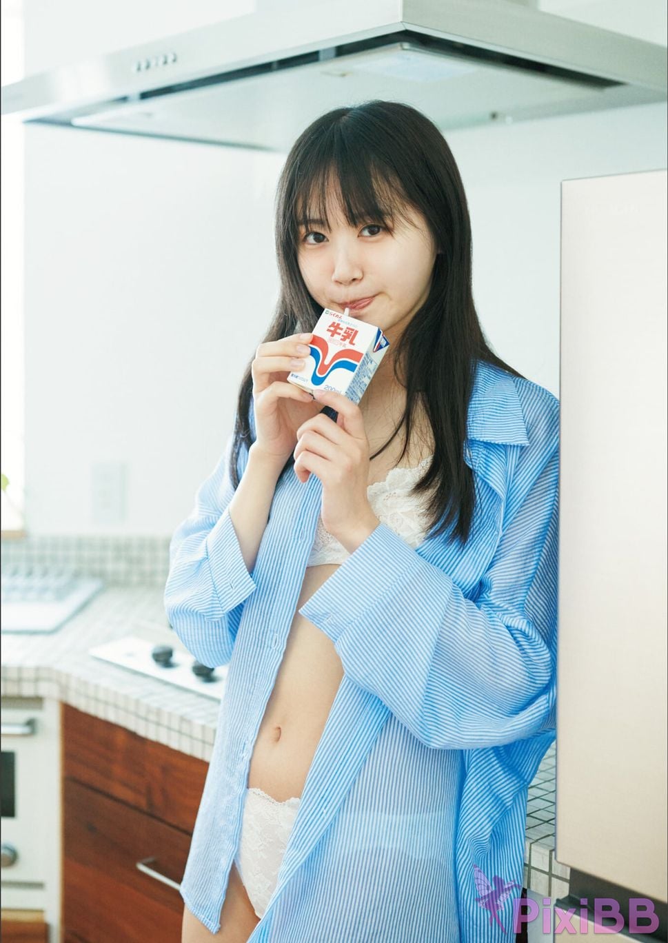 Japanese Idol Mai Nakamura dance Digital limited deluxe edition 42 Increase in pages STU48 1st photo collection Opposite of dislike PixiBB.COM 081