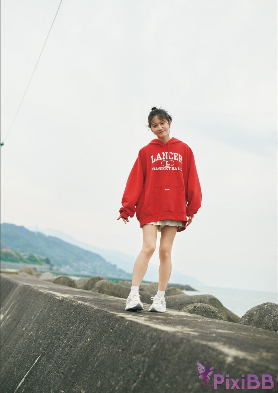 Japanese Idol Mai Nakamura dance Digital limited deluxe edition 42 Increase in pages STU48 1st photo collection Opposite of dislike PixiBB.COM 093