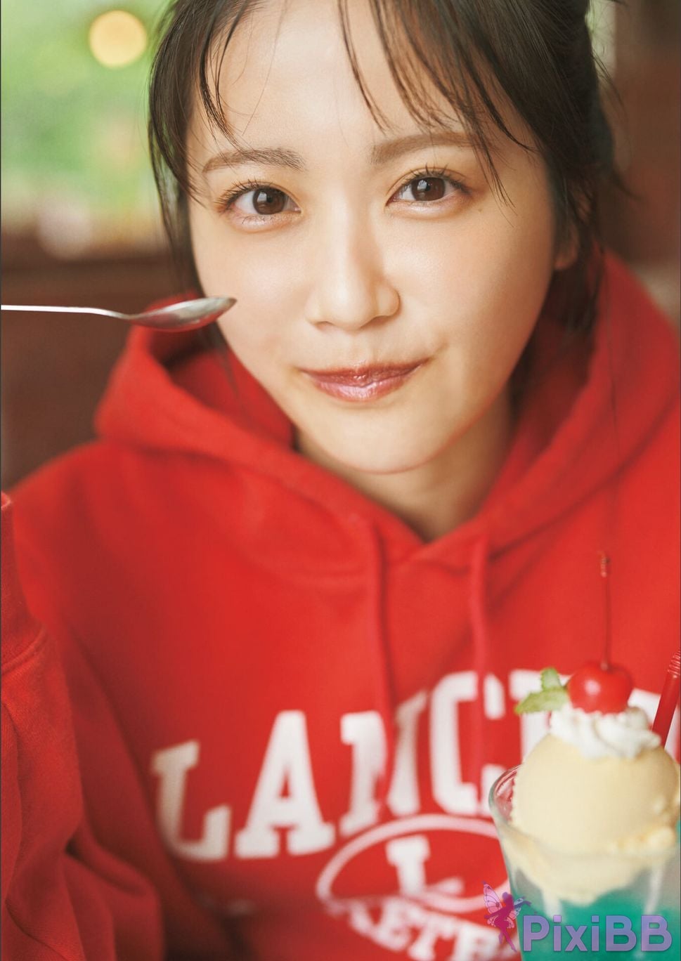 Japanese Idol Mai Nakamura dance Digital limited deluxe edition 42 Increase in pages STU48 1st photo collection Opposite of dislike PixiBB.COM 096