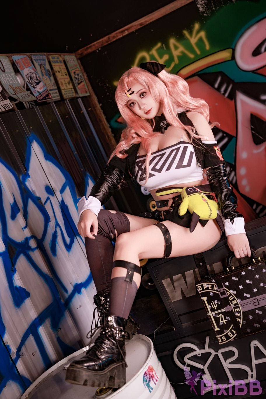 Axuexue Yuki 阿雪雪 Nicole (Zenless Zone Zero) PixiBB.COM 21