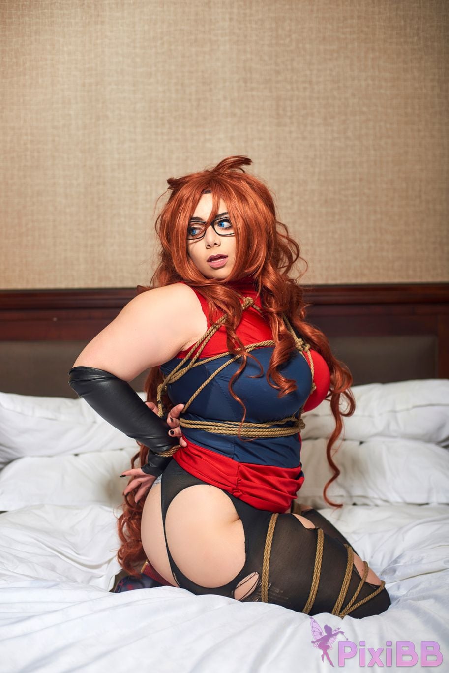 Momokun Android 21 Shibari PixiBB.COM 27