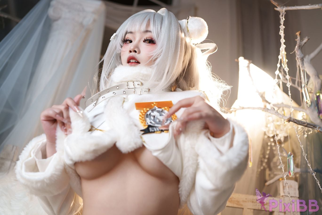 Cosplayer Slow Cooker Hamster Balls goddess of victory Nikki Blanche Fortune Express PixiBB.COM 033