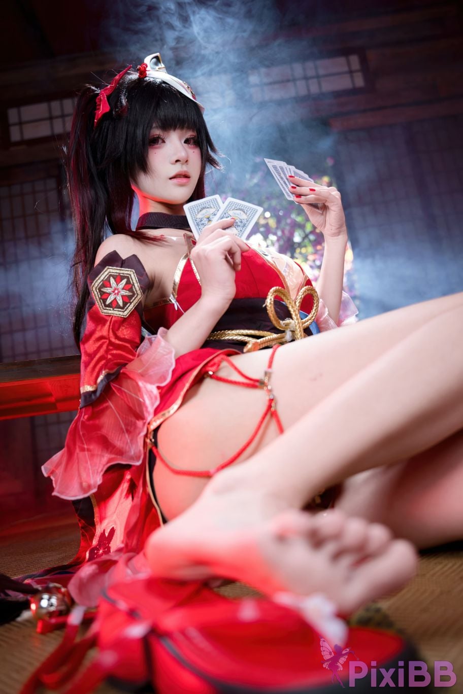 Cosplayer Jiuqi Meow firework PixiBB.COM 004