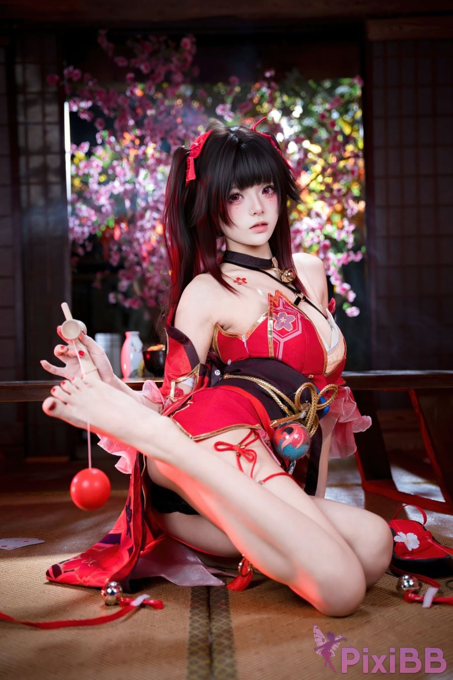 Cosplayer Jiuqi Meow firework PixiBB.COM 007