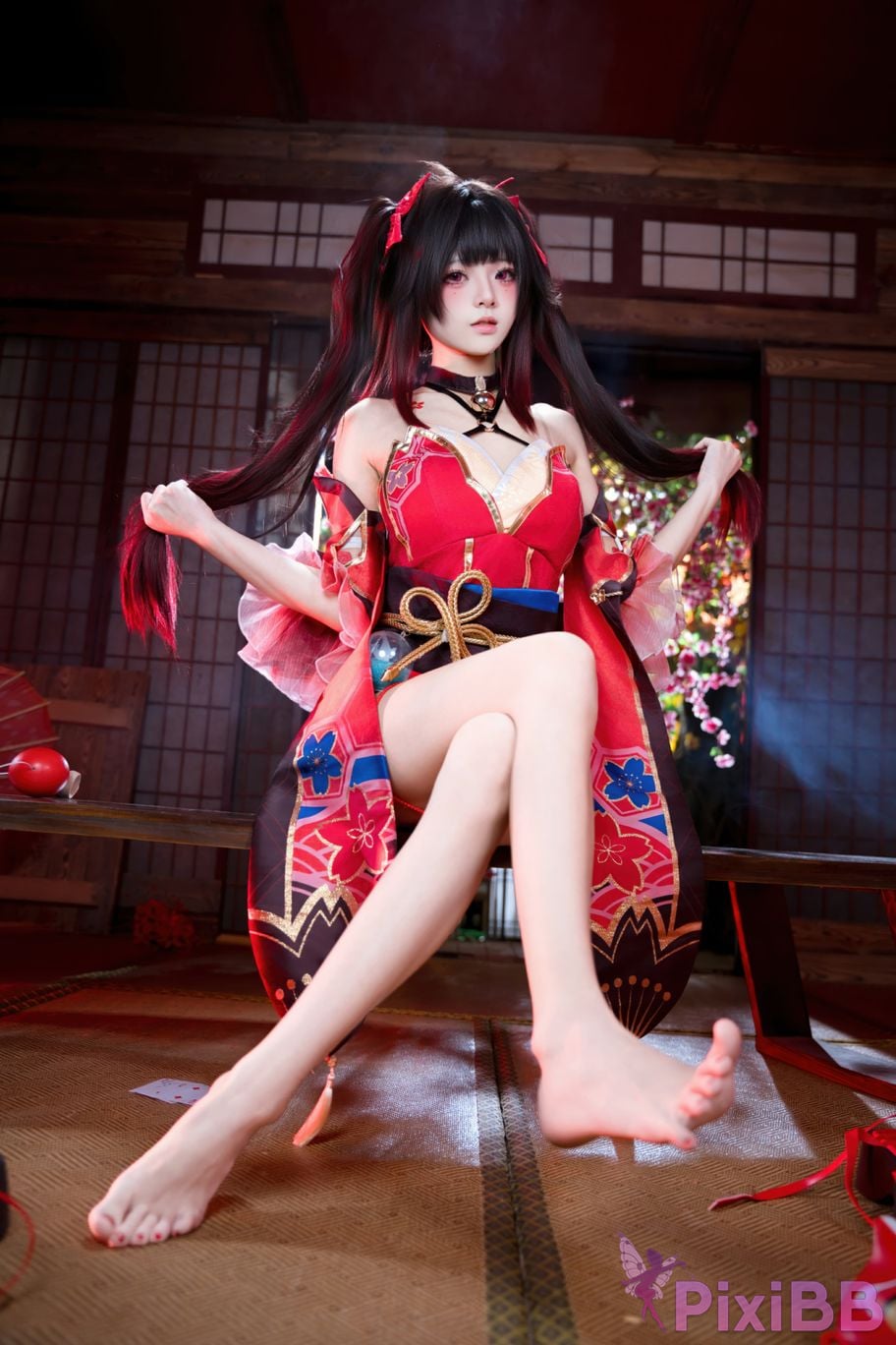 Cosplayer Jiuqi Meow firework PixiBB.COM 022