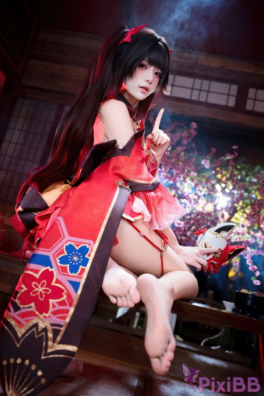 Cosplayer Jiuqi Meow firework PixiBB.COM 027