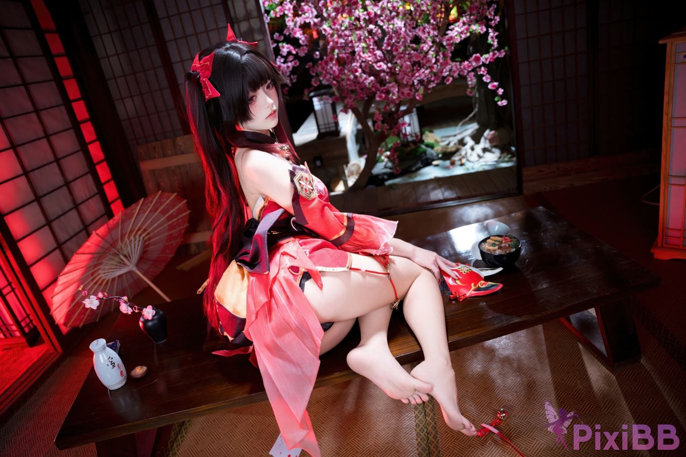 Cosplayer Jiuqi Meow firework PixiBB.COM 030