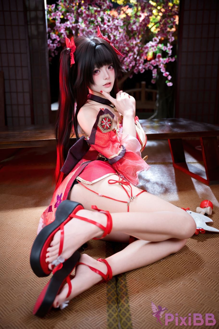 Cosplayer Jiuqi Meow firework PixiBB.COM 033