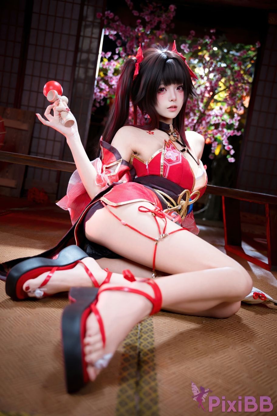 Cosplayer Jiuqi Meow firework PixiBB.COM 037