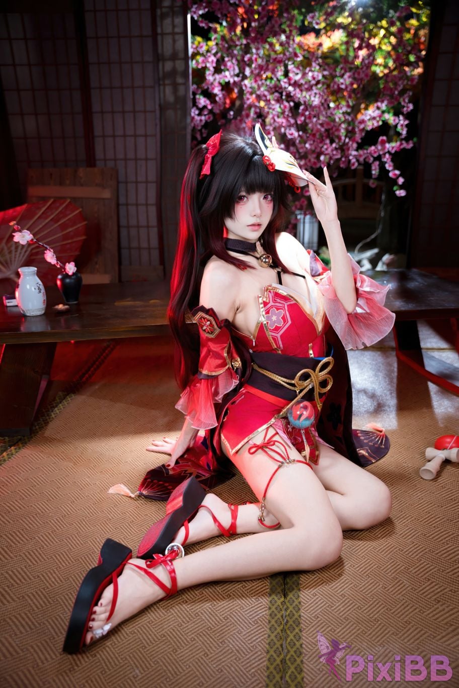 Cosplayer Jiuqi Meow firework PixiBB.COM 039
