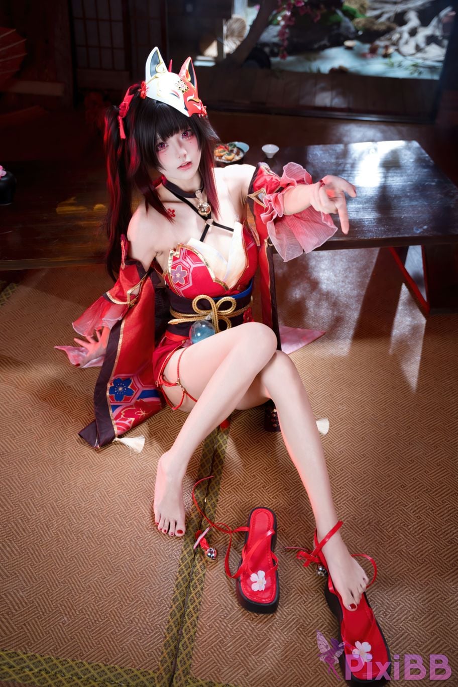 Cosplayer Jiuqi Meow firework PixiBB.COM 047