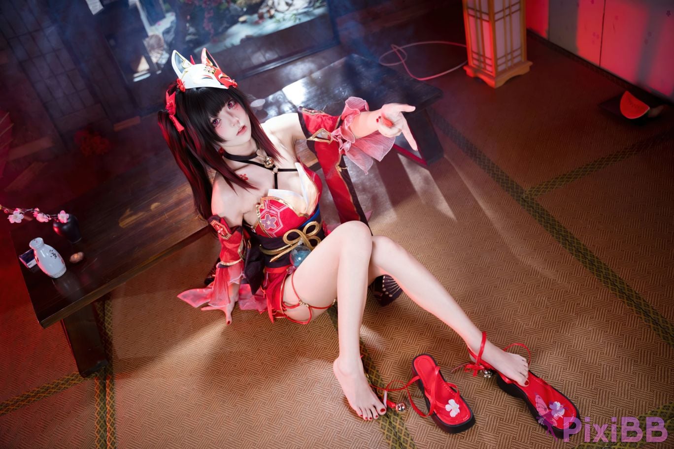Cosplayer Jiuqi Meow firework PixiBB.COM 048
