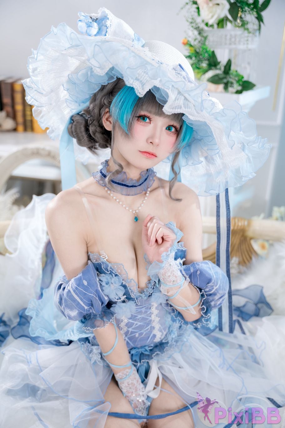 Cosplay Jiuqi Meow Cheshire Ice and Snow PixiBB.COM 005