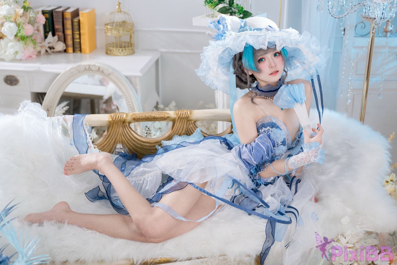 Cosplay Jiuqi Meow Cheshire Ice and Snow PixiBB.COM 006