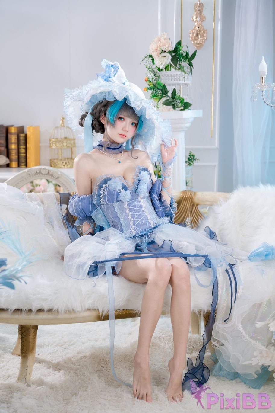 Cosplay Jiuqi Meow Cheshire Ice and Snow PixiBB.COM 007