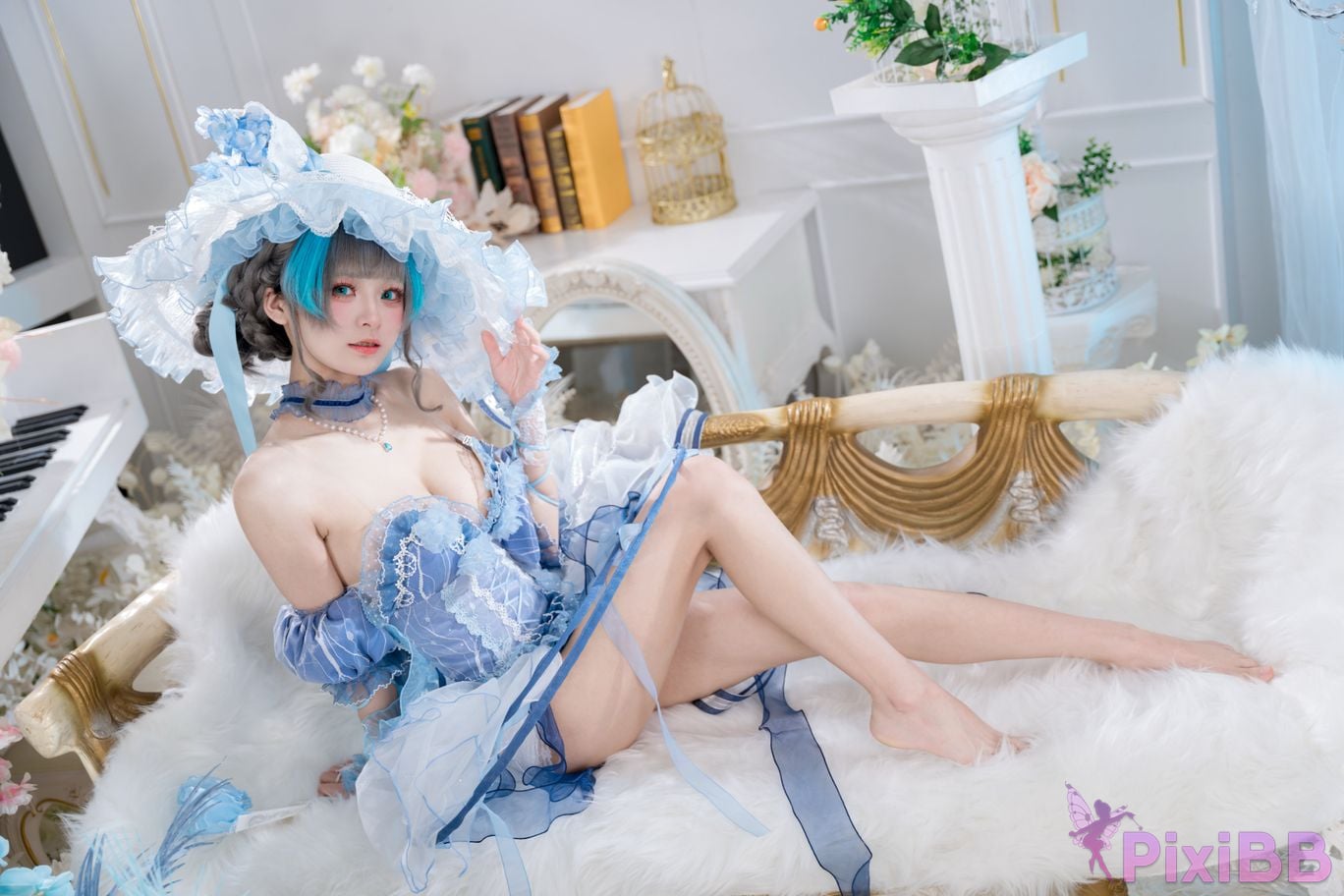 Cosplay Jiuqi Meow Cheshire Ice and Snow PixiBB.COM 008