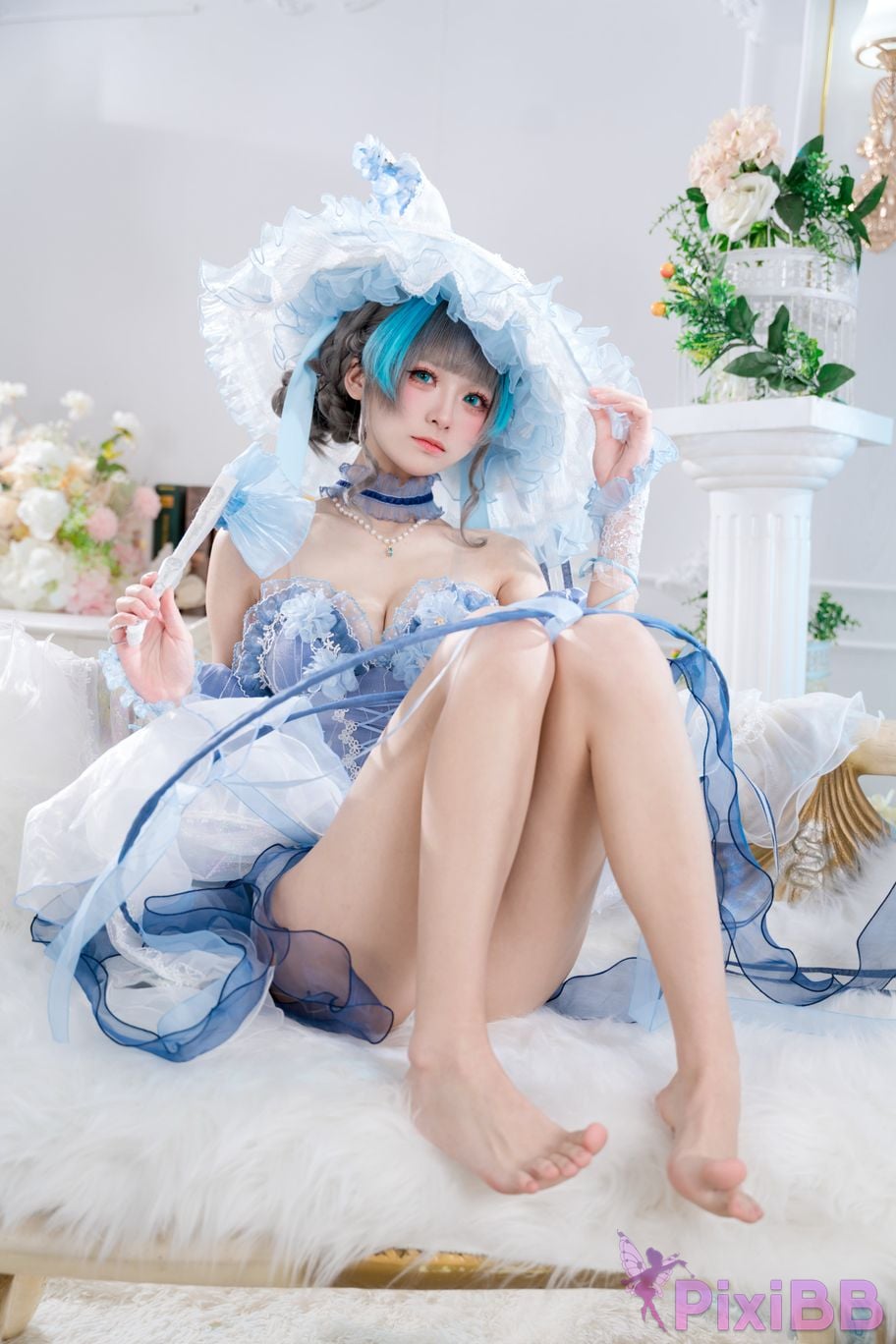 Cosplay Jiuqi Meow Cheshire Ice and Snow PixiBB.COM 012