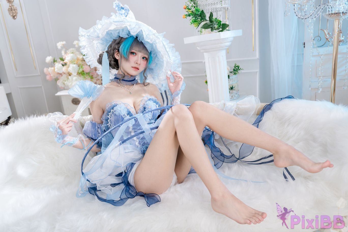 Cosplay Jiuqi Meow Cheshire Ice and Snow PixiBB.COM 014