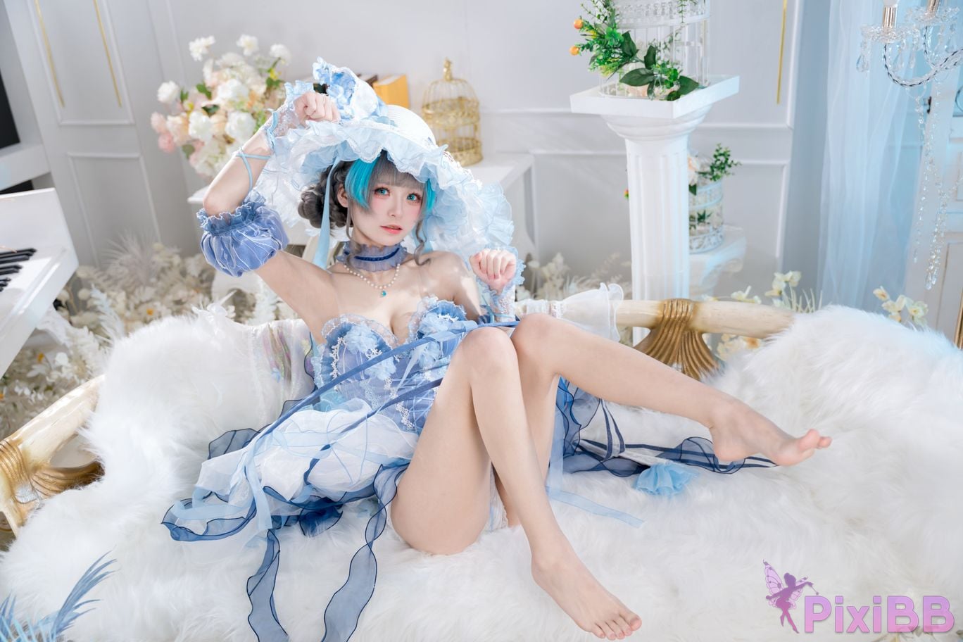 Cosplay Jiuqi Meow Cheshire Ice and Snow PixiBB.COM 015