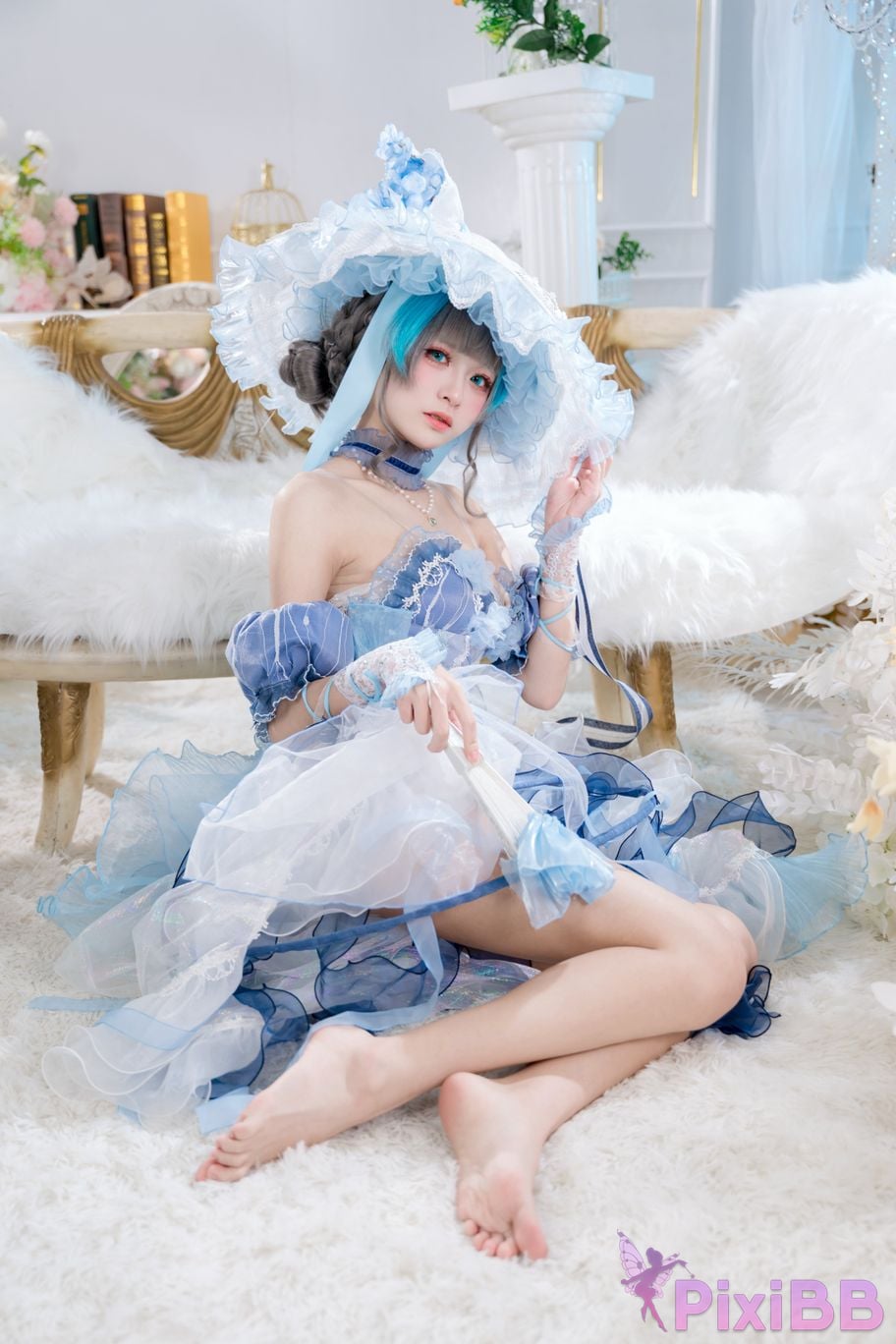 Cosplay Jiuqi Meow Cheshire Ice and Snow PixiBB.COM 023