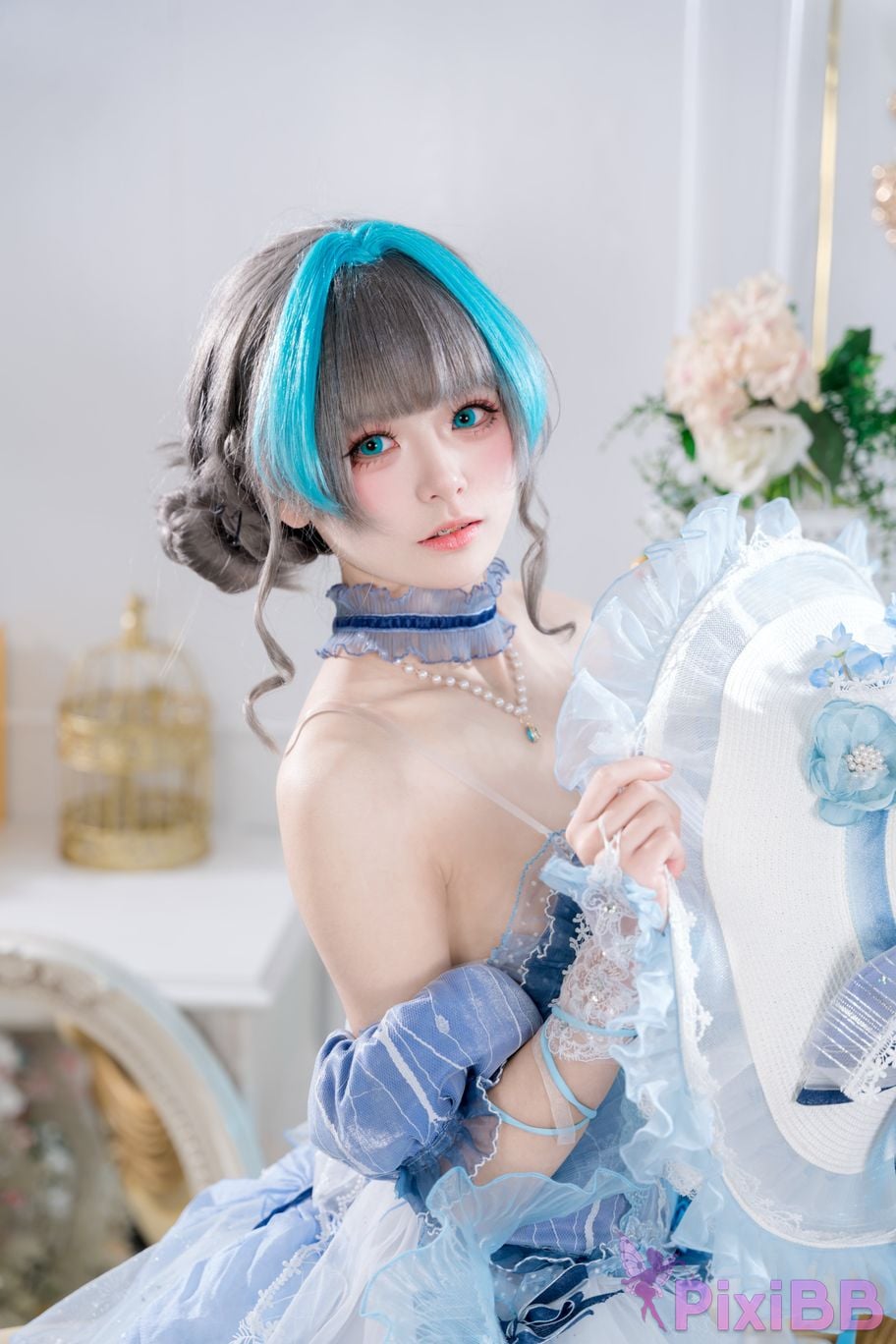 Cosplay Jiuqi Meow Cheshire Ice and Snow PixiBB.COM 028