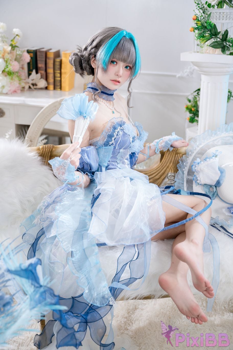 Cosplay Jiuqi Meow Cheshire Ice and Snow PixiBB.COM 029