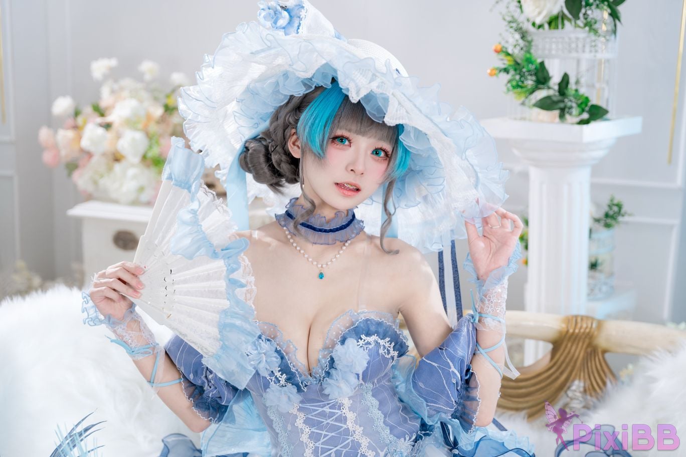 Cosplay Jiuqi Meow Cheshire Ice and Snow PixiBB.COM 030