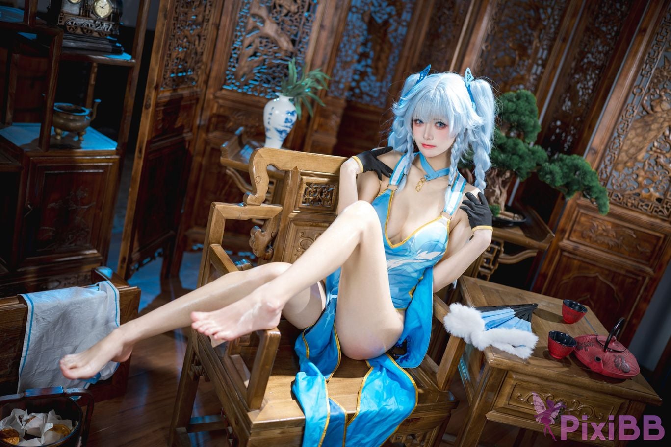 Cosplay Jiuqi Meow Deere Chou Mei PixiBB.COM 002