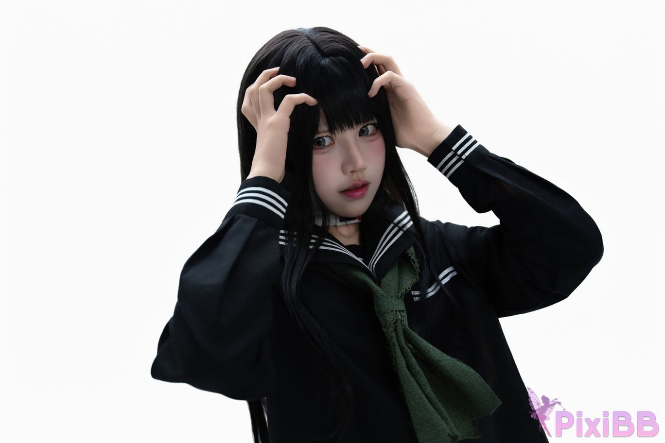 Cosplayer Nagi Shimizu Byakuya Rinne PixiBB.COM 005