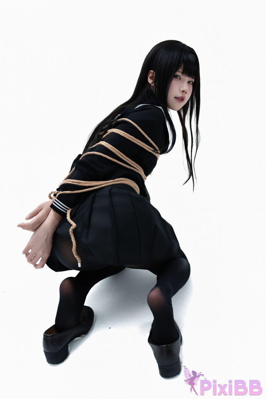 Cosplayer Nagi Shimizu Byakuya Rinne PixiBB.COM 036