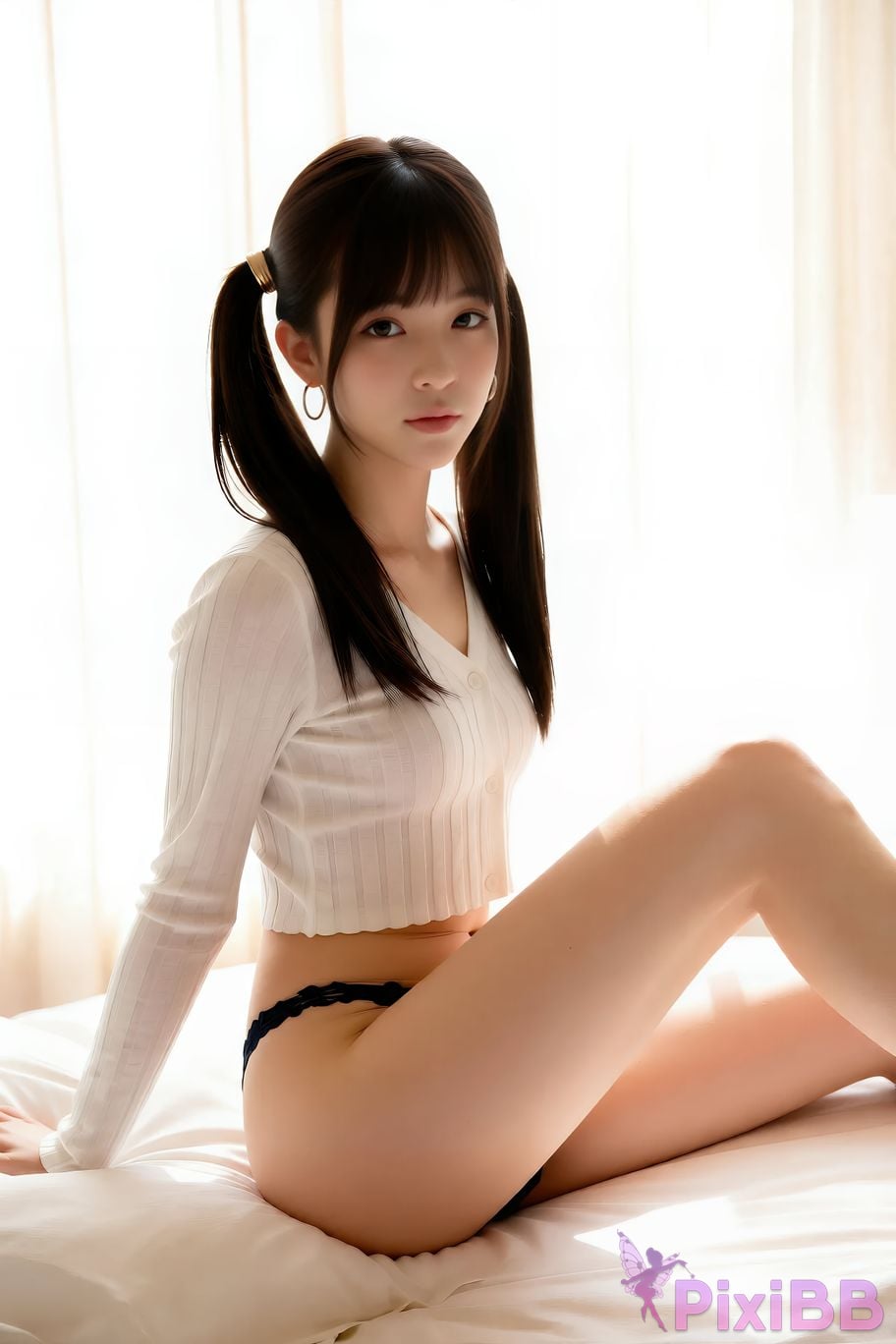AIGirl pomelo sasa Twin ponytails PixiBB.COM 003