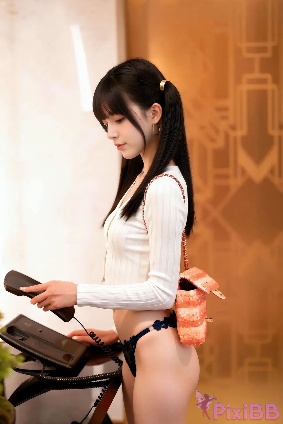 AIGirl pomelo sasa Twin ponytails PixiBB.COM 047