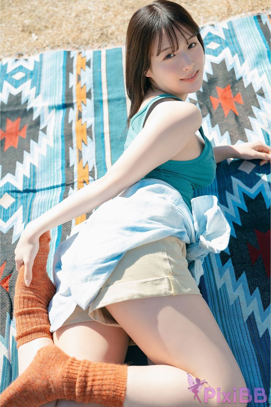 Japanese Idol Kurea Hazuki Expanded version Complete 50P Miss Magazines Asoviva Holiday outing Yanmaga digital photo book PixiBB.COM 004