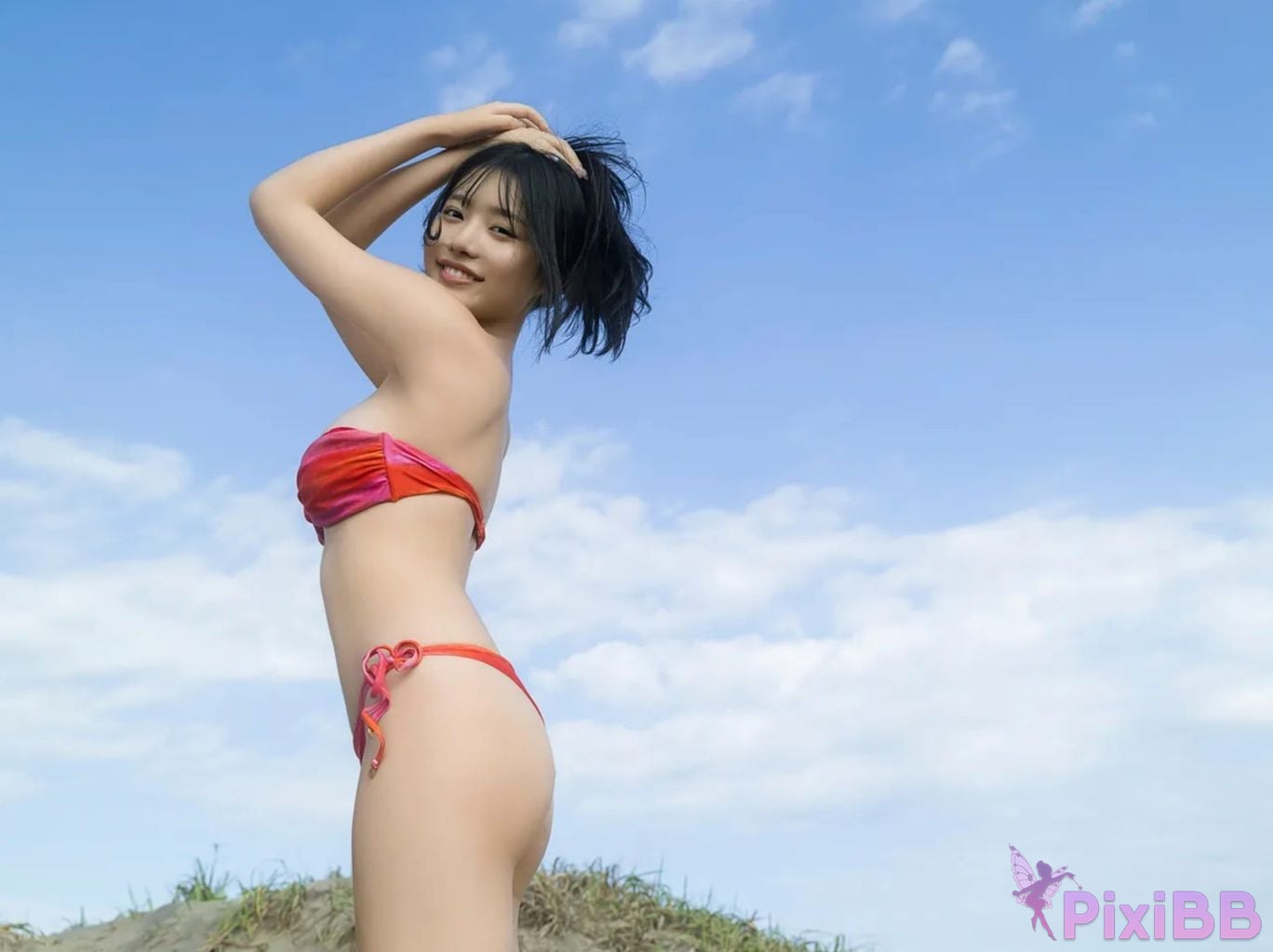 Japanese Idol Momoha Takatsuru Friday Digital Photobook Lovely One Swan Vol.1 Complete PixiBB.COM 009