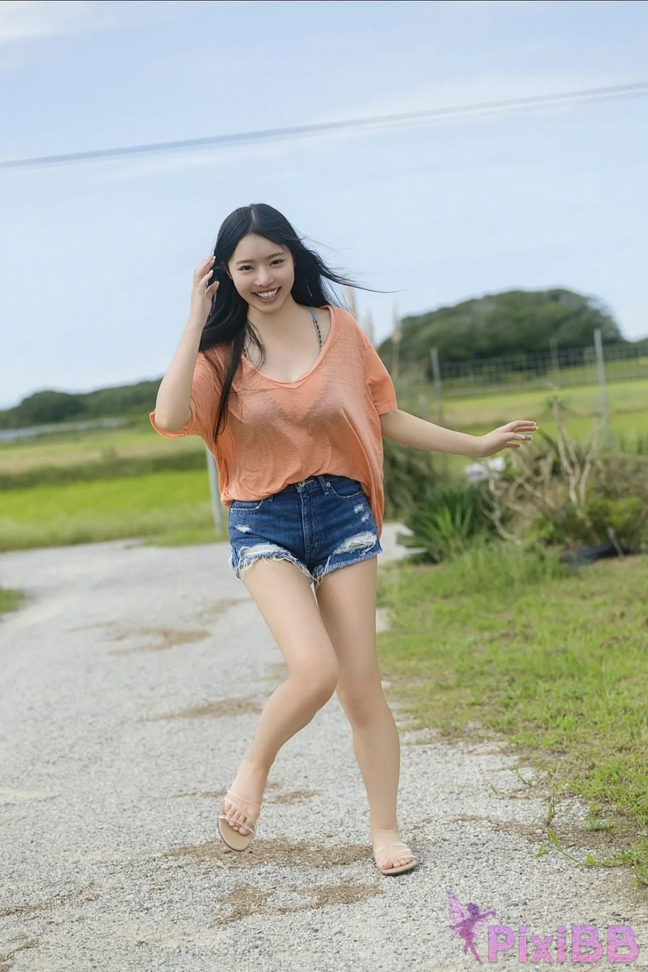 Japanese Idol Momoha Takatsuru Friday Digital Photobook Lovely One Swan Vol.1 Complete PixiBB.COM 041