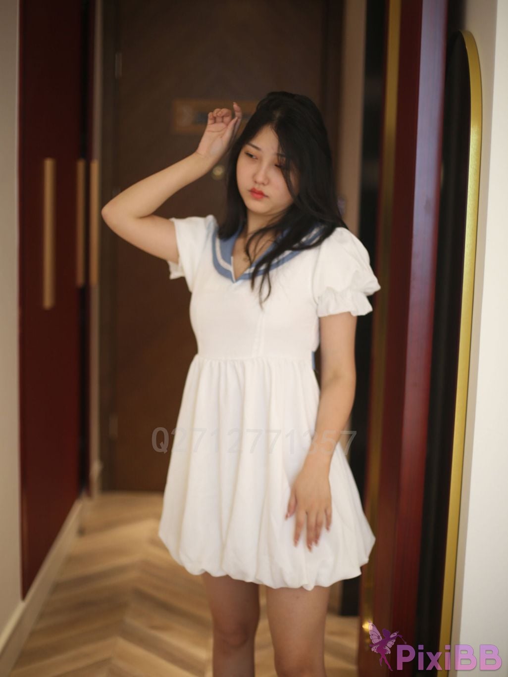 Private Photoshoot Chun Ling Pure desire school girl Full scale private shooting PixiBB.COM 199.PNG