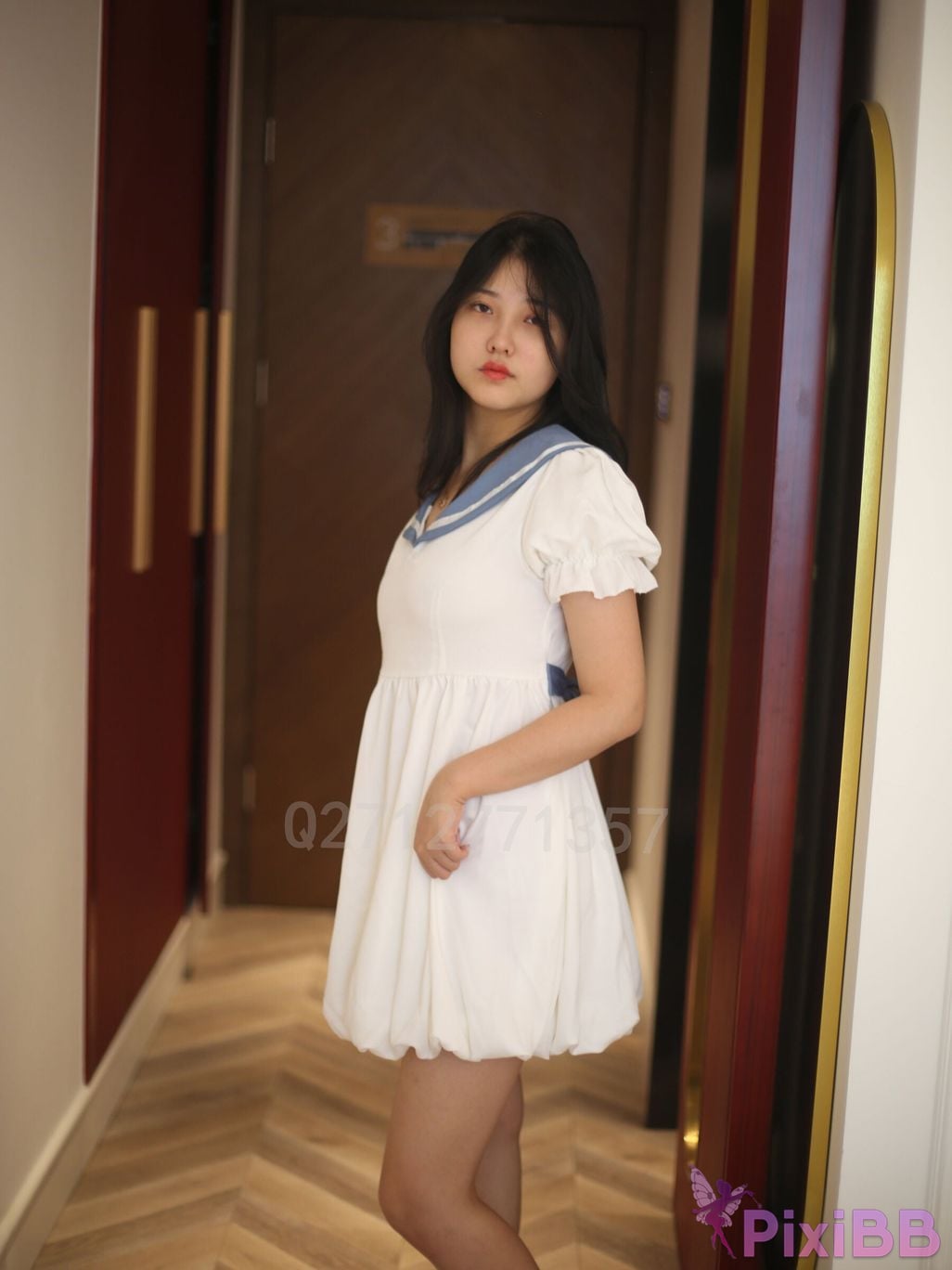 Private Photoshoot Chun Ling Pure desire school girl Full scale private shooting PixiBB.COM 202.PNG