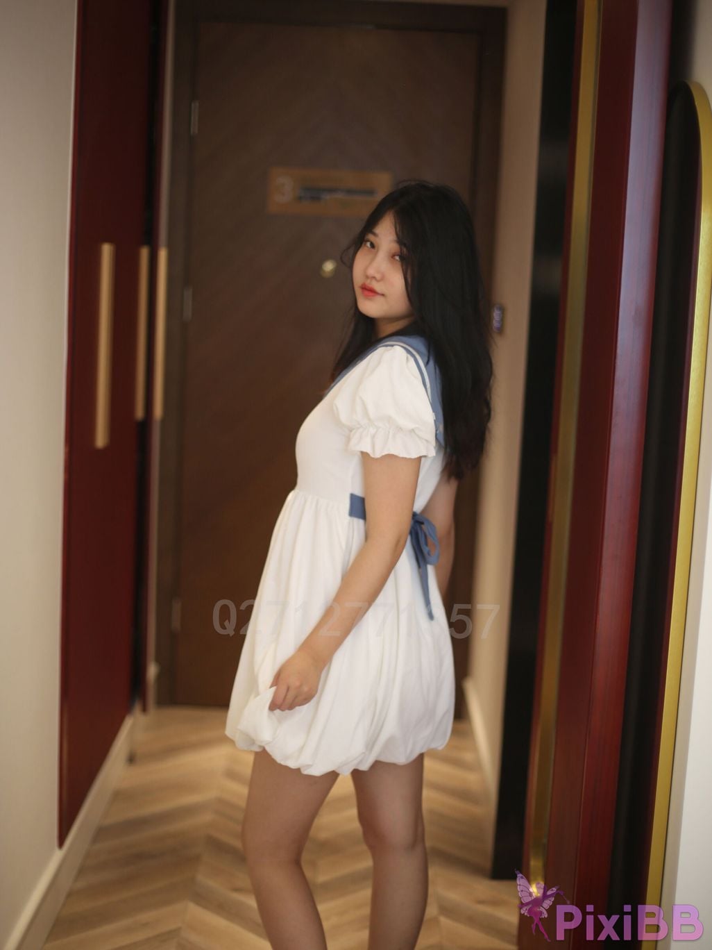 Private Photoshoot Chun Ling Pure desire school girl Full scale private shooting PixiBB.COM 203.PNG