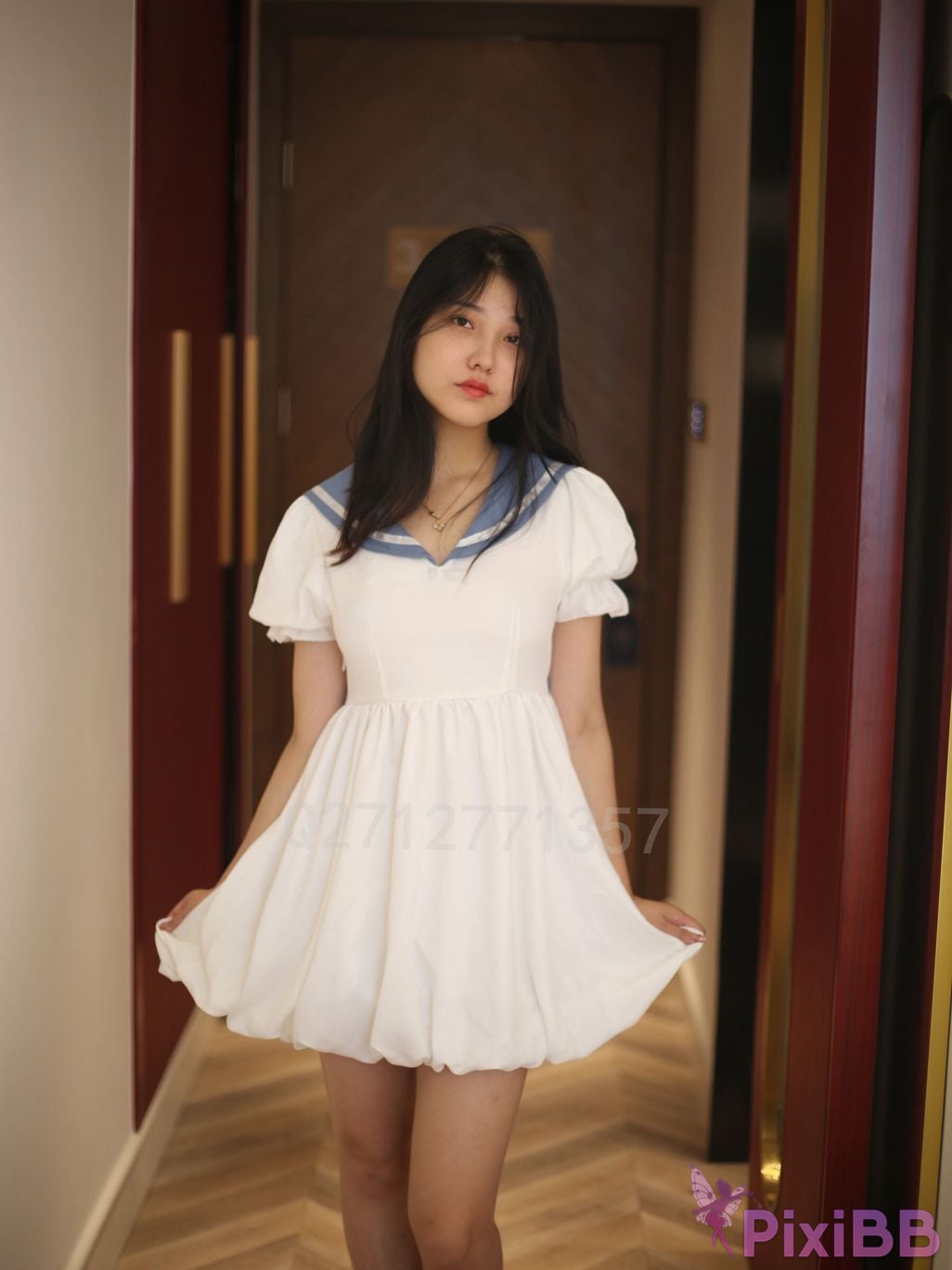 Private Photoshoot Chun Ling Pure desire school girl Full scale private shooting PixiBB.COM 204.PNG