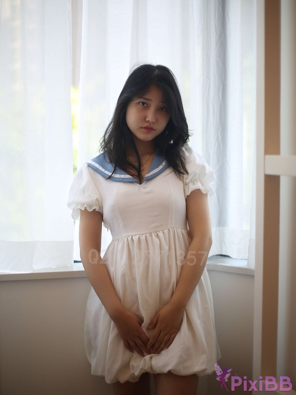 Private Photoshoot Chun Ling Pure desire school girl Full scale private shooting PixiBB.COM 215.PNG