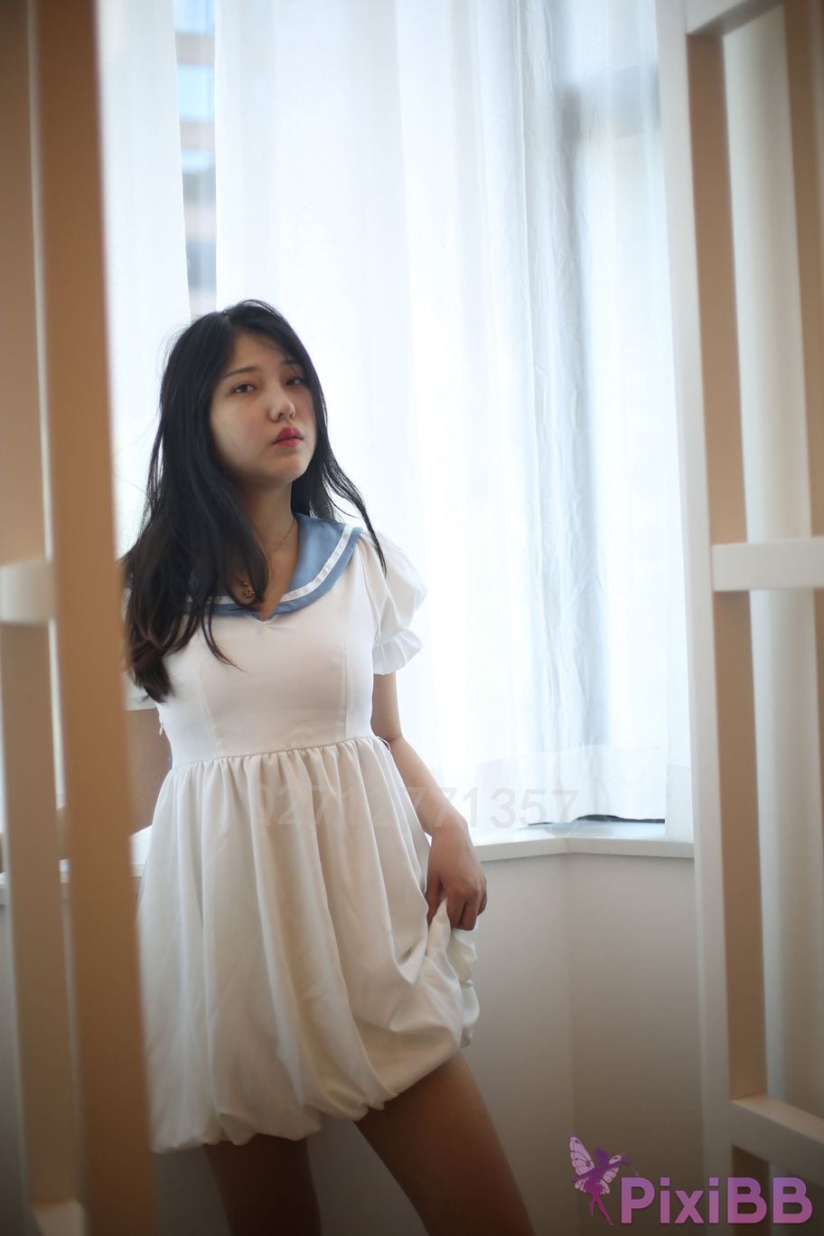Private Photoshoot Chun Ling Pure desire school girl Full scale private shooting PixiBB.COM 226.PNG