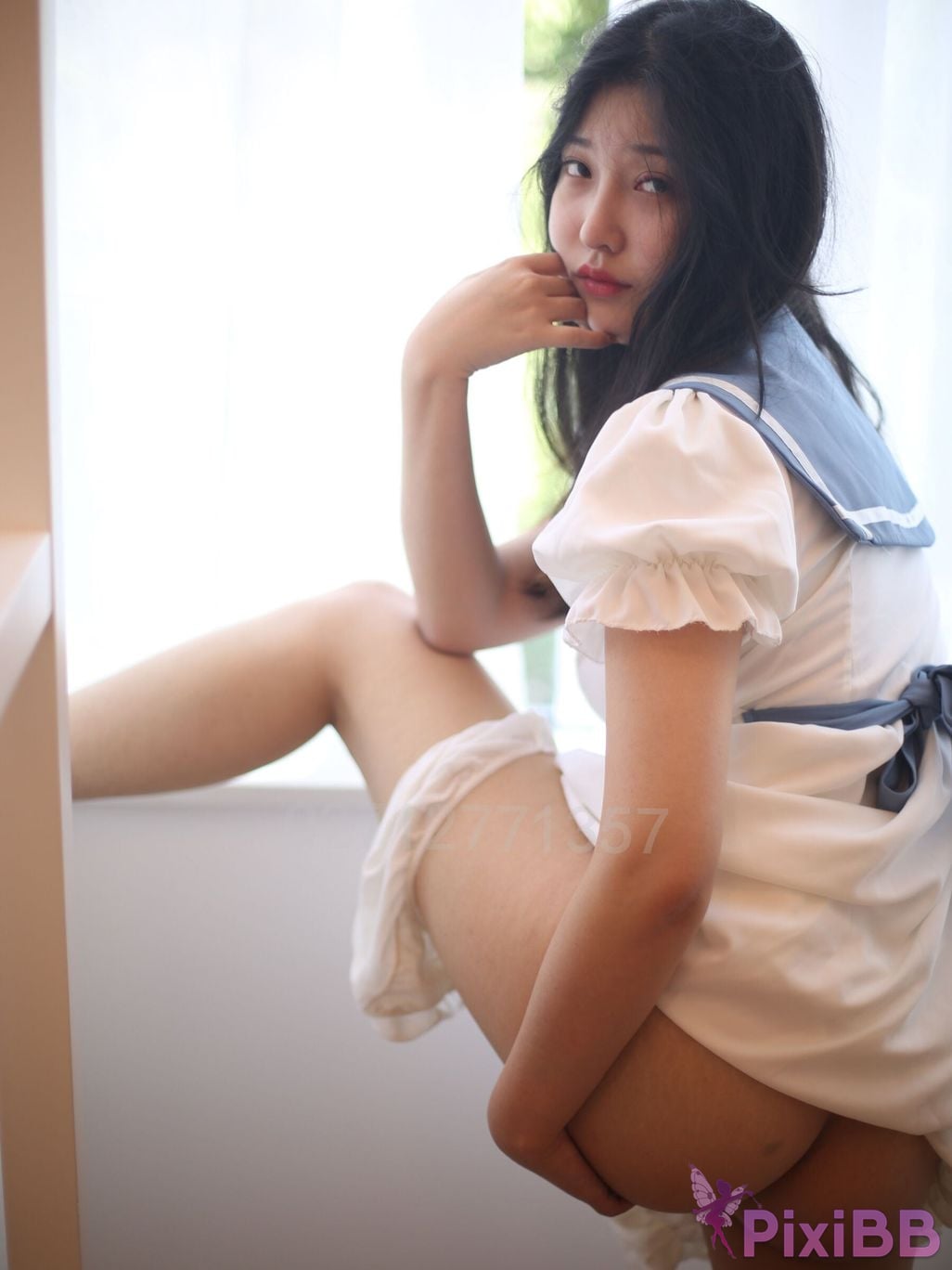 Private Photoshoot Chun Ling Pure desire school girl Full scale private shooting PixiBB.COM 283.PNG