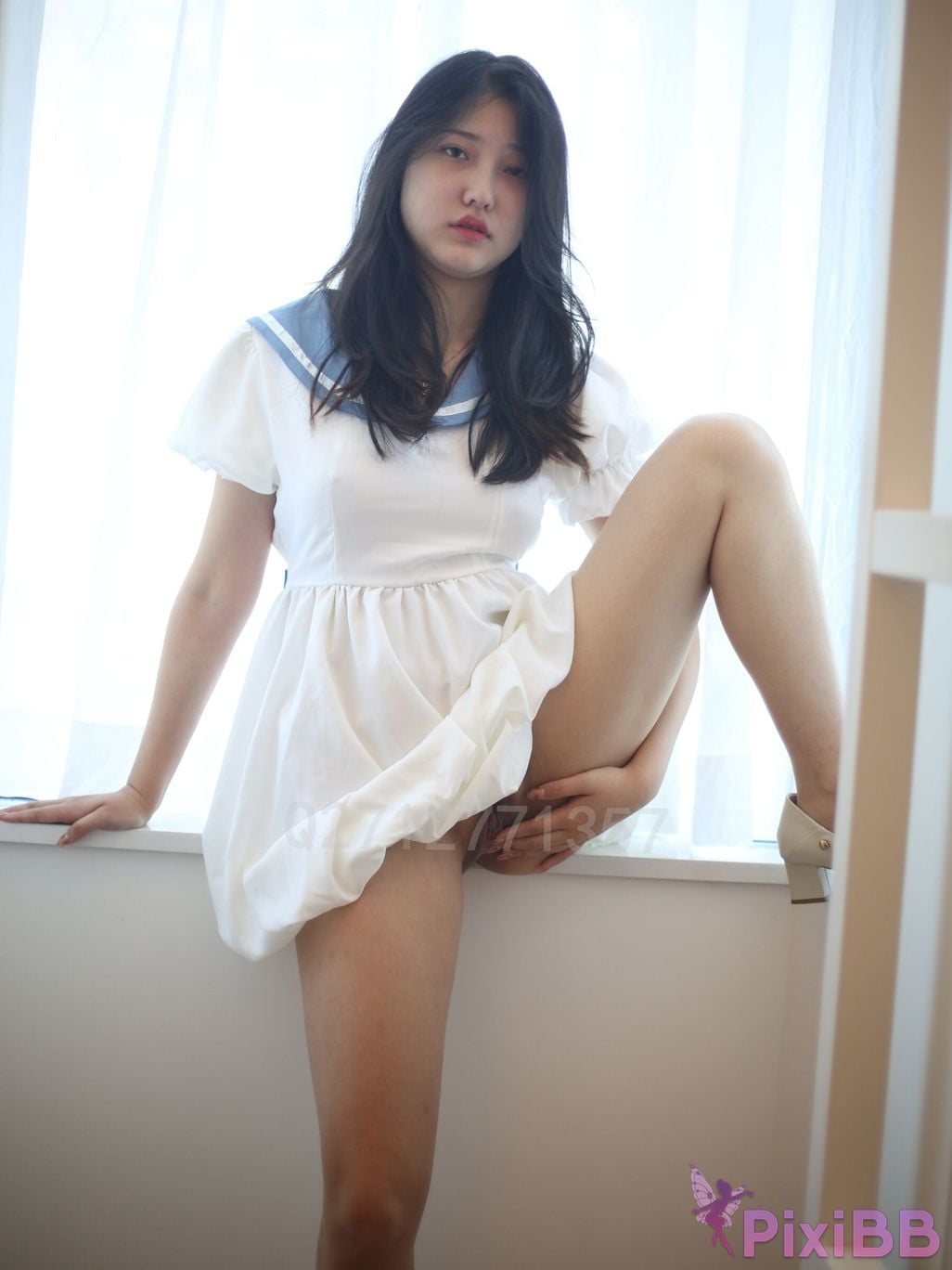 Private Photoshoot Chun Ling Pure desire school girl Full scale private shooting PixiBB.COM 284.PNG