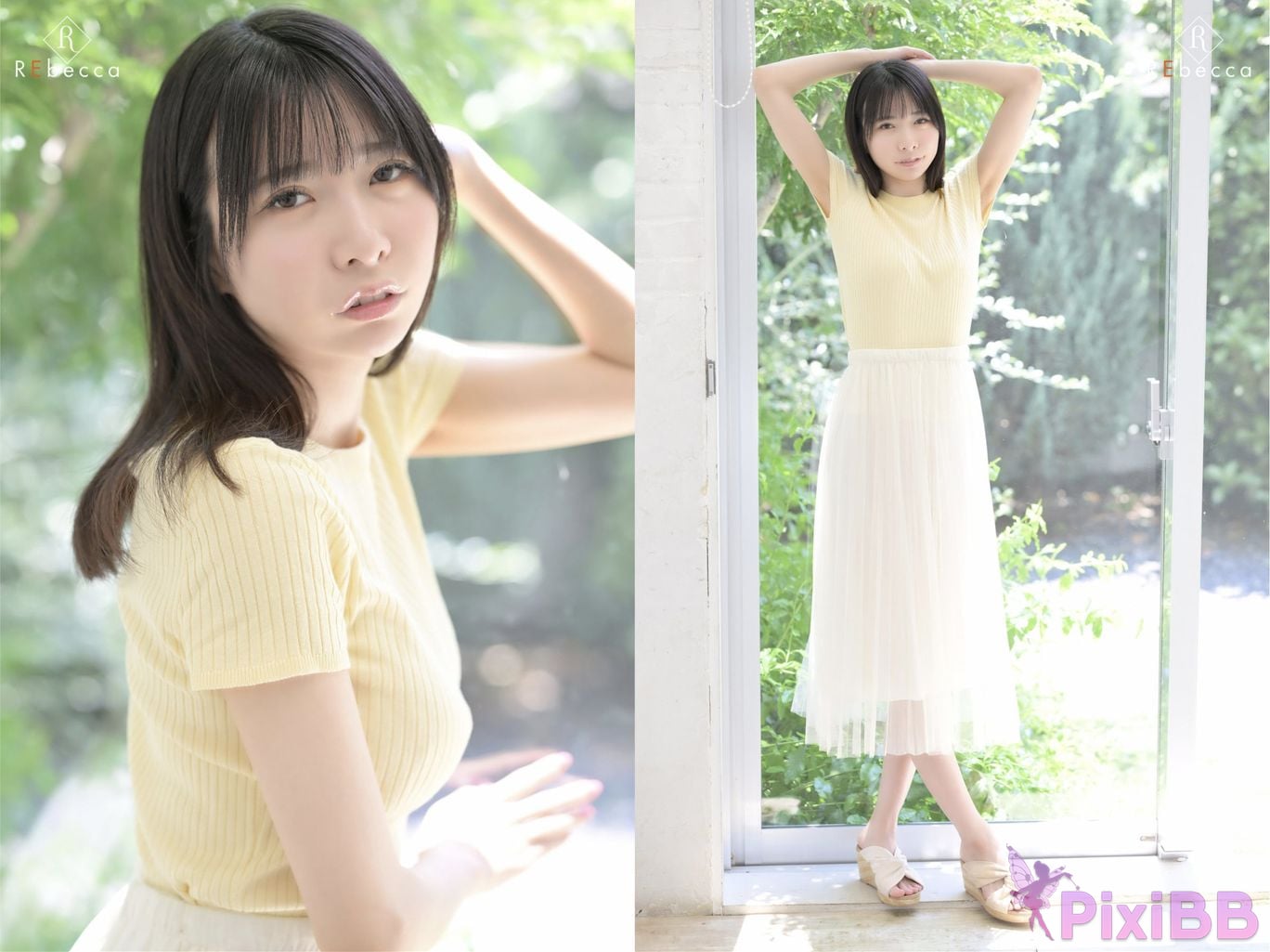 Japanese Idol Yuna Hinano Hina Tuna My first Keiken REbecca PixiBB.COM 010