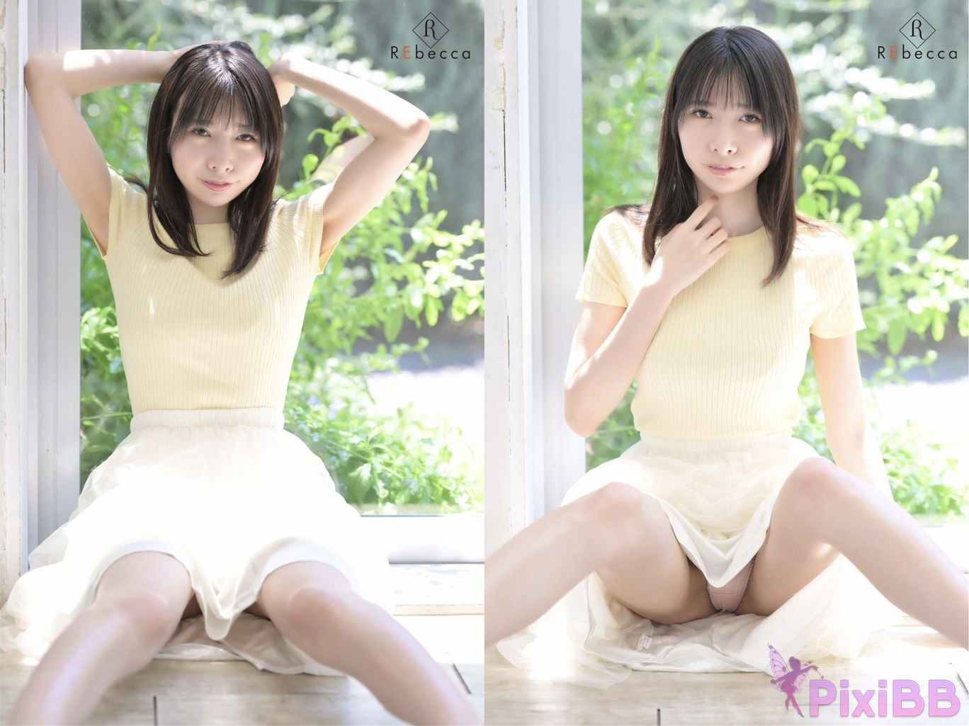 Japanese Idol Yuna Hinano Hina Tuna My first Keiken REbecca PixiBB.COM 011