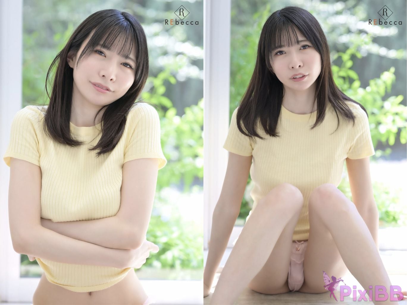 Japanese Idol Yuna Hinano Hina Tuna My first Keiken REbecca PixiBB.COM 014