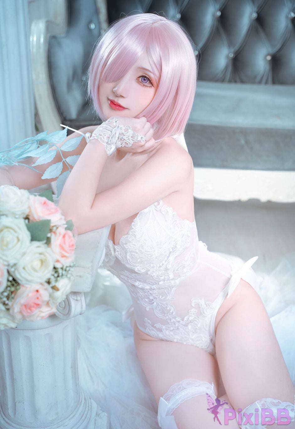 Cosplayer Its Suqing Asuka language of flowers PixiBB.COM 003