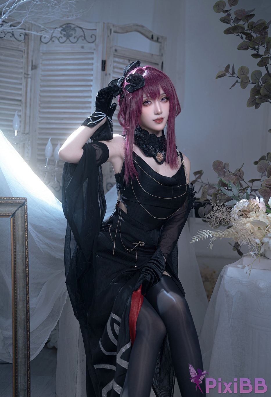 Cosplayer Its Suqing Collapsed Star Dome Railway Kafka PixiBB.COM 003