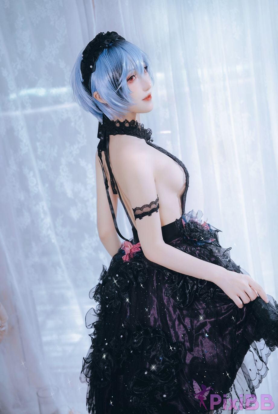 Cosplayer Its Suqing Ayanami Rei language of flowers PixiBB.COM 001