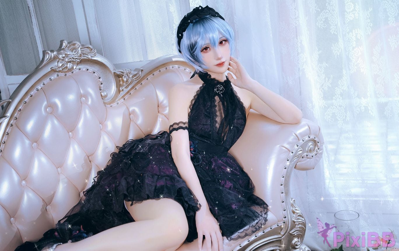 Cosplayer Its Suqing Ayanami Rei language of flowers PixiBB.COM 004
